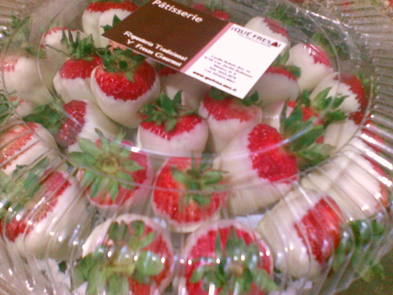 <span style="font-weight: bold;">FRESAS CON CHOCOLATE</span><br>